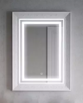 Зеркало 61x81 см белый глянец Corozo Классика SD-00000967