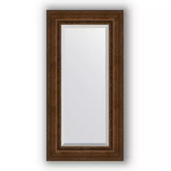 Зеркало 62x122 см состаренная бронза с орнаментом Evoform Exclusive BY 3507