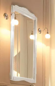 Зеркало 63x116 см белый матовый Kerasan Retro 731330bimat