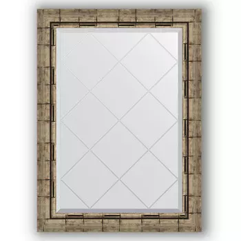 Зеркало 63x86 см серебряный бамбук Evoform Exclusive-G BY 4093