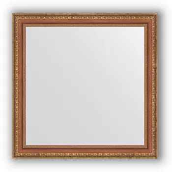 Зеркало 65x65 см бронзовые бусы на дереве Evoform Definite BY 3139