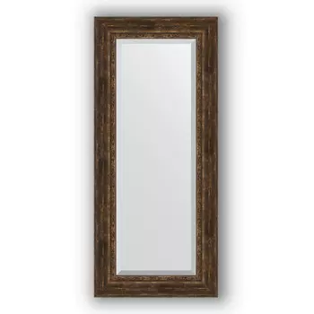 Зеркало 67x152 см состаренное дерево с орнаментом Evoform Exclusive BY 3560