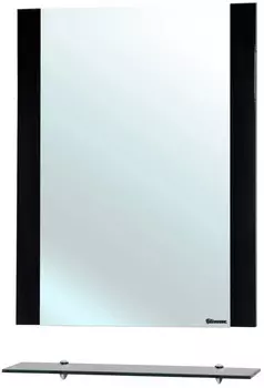 Зеркало 68x80 см черный глянец Bellezza Рокко 4613711030042
