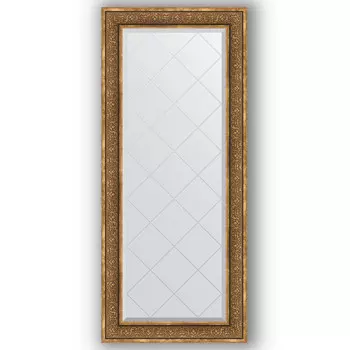Зеркало 69x159 см вензель бронзовый Evoform Exclusive-G BY 4163