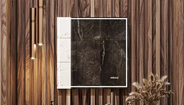 Зеркало 70х70 см Velvex Klaufs zkKLA.me.70.al