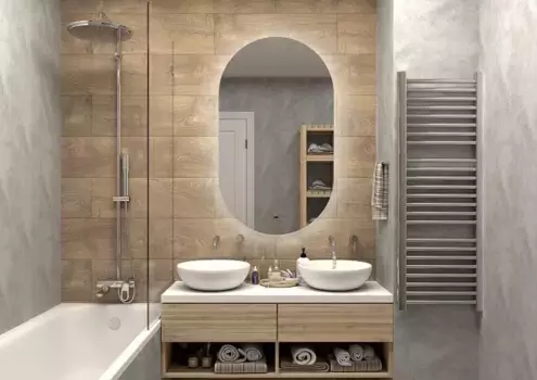 Зеркало 70x120 см Art&Max Torino AM-Tor-700-1200-DS-F