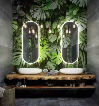 Зеркало 70x150 см Art&Max Bari AM-Bar-700-1500-DS-F-White