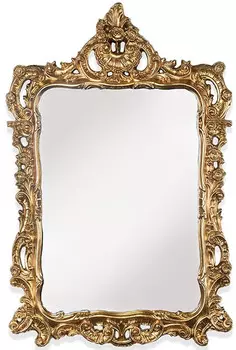 Зеркало 71х107 см золото Tiffany World TW02002oro