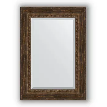 Зеркало 72x102 см состаренное дерево с орнаментом Evoform Exclusive BY 3456