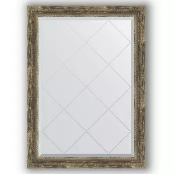 Зеркало 73x101 см старое дерево с плетением Evoform Exclusive-G BY 4178