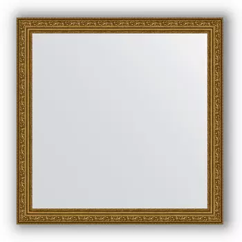 Зеркало 74x74 см виньетка состаренное золото Evoform Definite BY 3231