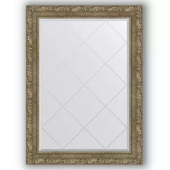 Зеркало 75x102 см виньетка античная латунь Evoform Exclusive-G BY 4188