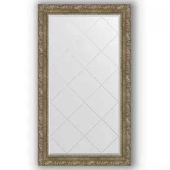 Зеркало 75x130 см виньетка античная латунь Evoform Exclusive-G BY 4231