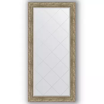 Зеркало 75x157 см виньетка античное серебро Evoform Exclusive-G BY 4272