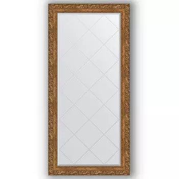 Зеркало 75x157 см виньетка бронзовая Evoform Exclusive-G BY 4271