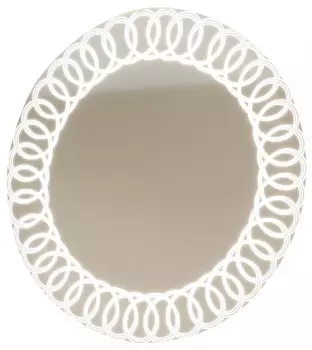 Зеркало 75х75 см Marka One Belle Spirale Light У26301