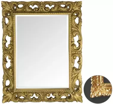 Зеркало 75x95 см золотой Migliore 30489