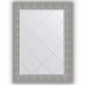 Зеркало 76x104 см чеканка серебряная Evoform Exclusive-G BY 4195