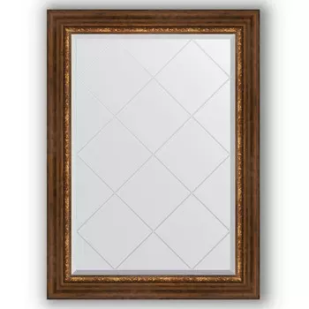 Зеркало 76x104 см римская бронза Evoform Exclusive-G BY 4191