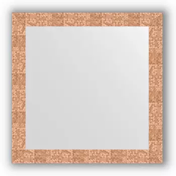 Зеркало 76x76 см соты медь Evoform Definite BY 3242