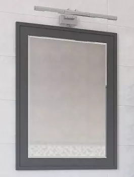 Зеркало 64x85 см серый матовый Sanflor Модена C03220