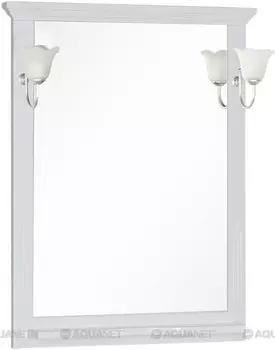 Зеркало 77,7х100 см белый Aquanet Лагуна 00175306