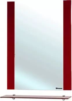 Зеркало 78x80 см красный глянец Bellezza Рокко 4613713030033