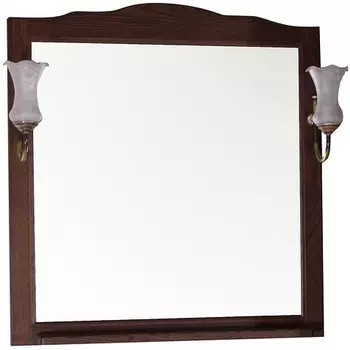 Зеркало 79х88,3 см антикварный орех ASB-Woodline Римини Nuovo