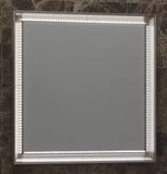 Зеркало 80х100 см белый глянец Opadiris Капри Z0000003919