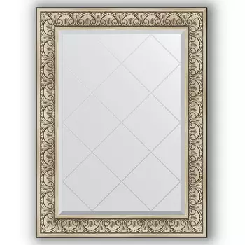 Зеркало 80x107 см барокко серебро Evoform Exclusive-G BY 4209