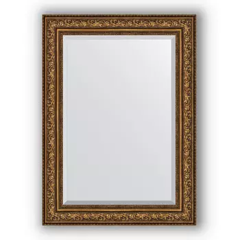Зеркало 80x110 см виньетка состаренная бронза Evoform Exclusive BY 3479