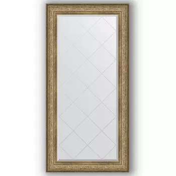 Зеркало 80x162 см виньетка античная бронза Evoform Exclusive-G BY 4296