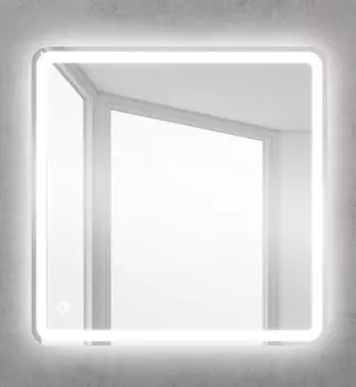 Зеркало 80x80 см BelBagno Marino SPC-MAR-800-800-LED-TCH