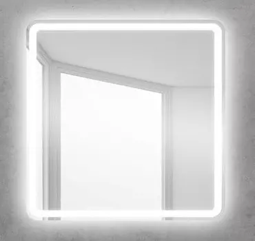 Зеркало 80x80 см BelBagno Marino SPC-MAR-800-800-LED-BTN