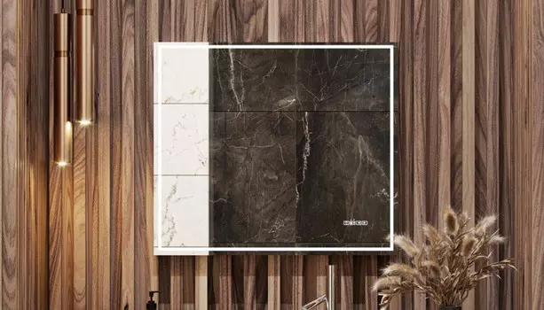 Зеркало 80х80 см Velvex Klaufs zkKLA.me.80.al