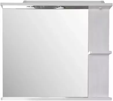 Зеркало 80x72,8 см белое дерево R ASB-Mebel Орхидея