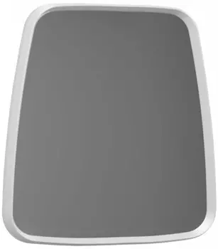 Зеркало 82,1х86 см белый глянец Belux Темза В 90