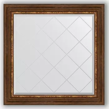 Зеркало 86x86 см римская бронза Evoform Exclusive-G BY 4320