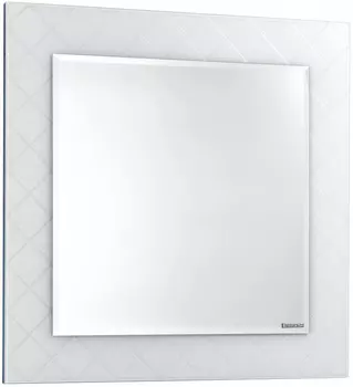 Зеркало 87,6х87,6 см белый Акватон Венеция 1A155702VNL10