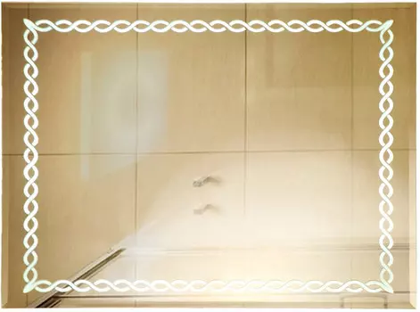 Зеркало 92х68 см Conti Прованс ZLPE002