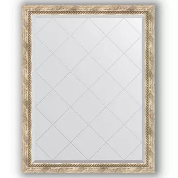 Зеркало 93x118 см прованс с плетением Evoform Exclusive-G BY 4349