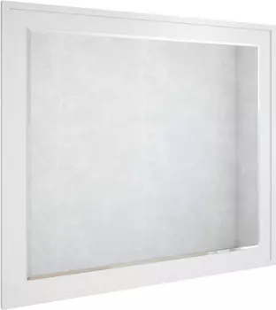 Зеркало 95x85 см белый матовый Sanflor Модена C04611