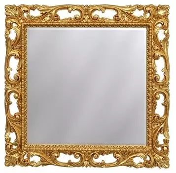 Зеркало 95x95 см золотой Caprigo PL109-ORO