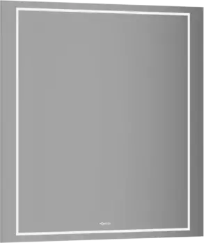 Зеркало Aqwella Vision VIS0207BH 70x70 см, с LED-подсветкой, сенсорным выключателем, диммером, антизапотеванием