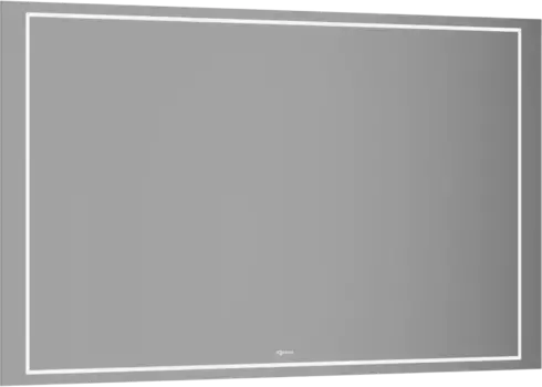 Зеркало Aqwella Vision VIS0212BH 120x70 см, с LED-подсветкой, сенсорным выключателем, диммером, антизапотеванием