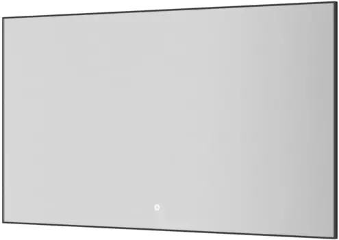 Зеркало Armadi Art 543-120-GM 120x70 см, с LED-подсветкой, сенсорным выключателем, диммером, антизапотеванием, оружейная сталь