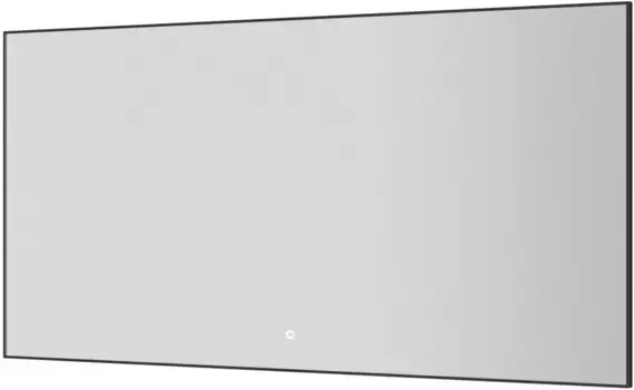 Зеркало Armadi Art 543-140-GM 140x70 см, с LED-подсветкой, сенсорным выключателем, диммером, антизапотеванием, оружейная сталь