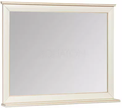 Зеркало Беатриче 105 слоновая кость патина Aquaton 1A187302BEM60