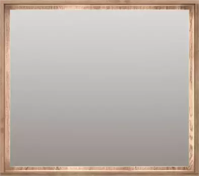 Зеркало Brevita Dallas DAL-02090-074 90x80 см, с LED-подсветкой, сенсорным выключателем, дуб галифакс