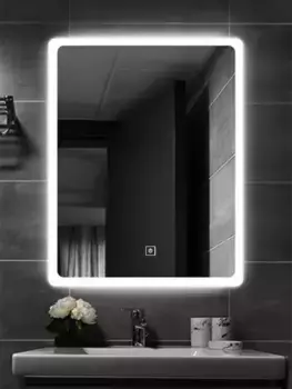 Зеркало Ceruttispa Мадера CT9578 60x80 см, с LED-подсветкой, сенсорным выключателем, диммером